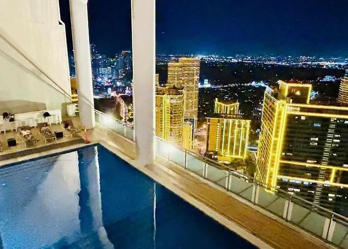 Aveline Aesthetic Skydeck View Acqua Private Residences Near Rockwell Makati * Manila